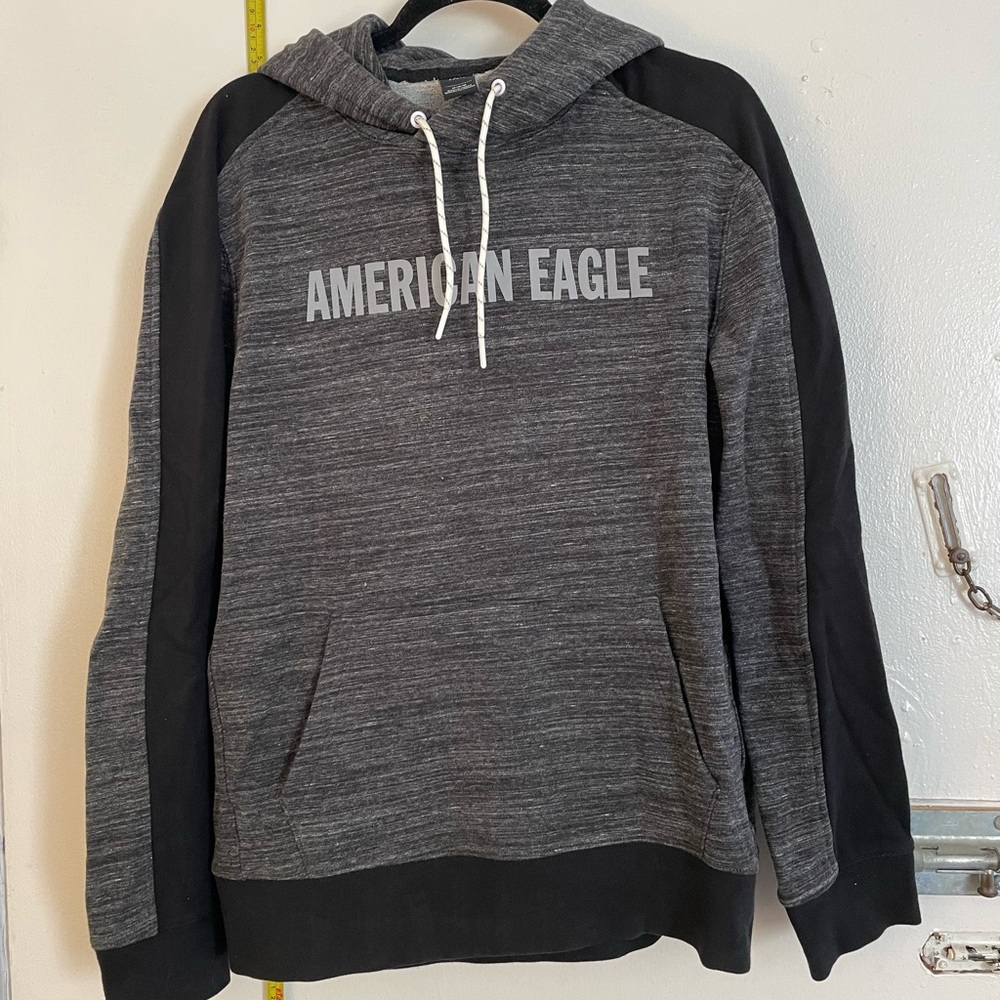 American Eagle dark gray/black hoodie